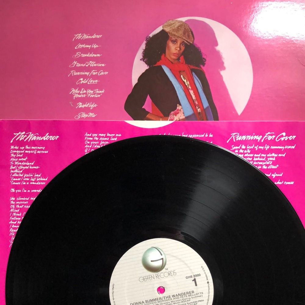 Donna Summer The Wanderer Vinyl Lp '80